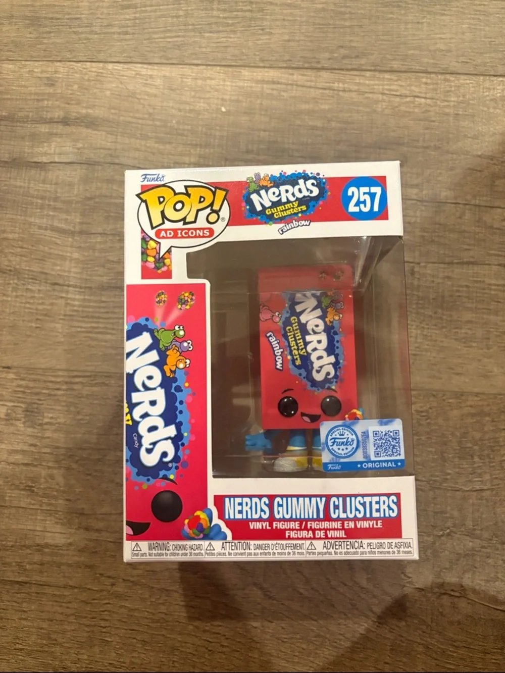Funko Pop! Ad Icons Nerds Gummy Clusters Vinyl Figure - Red, Blue, Yellow